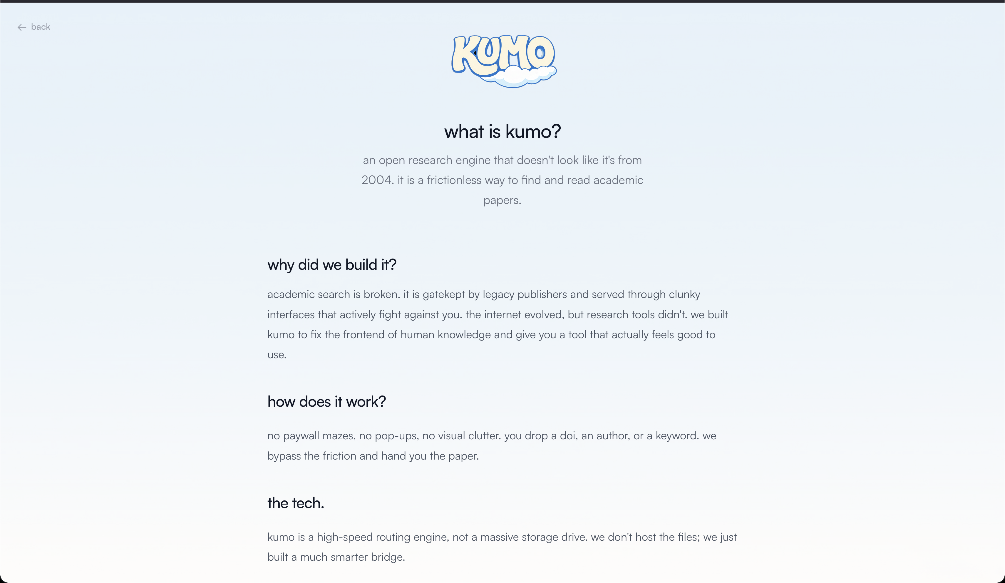 Kumo gallery image