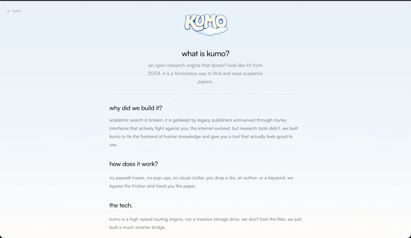 Kumo screenshot 4