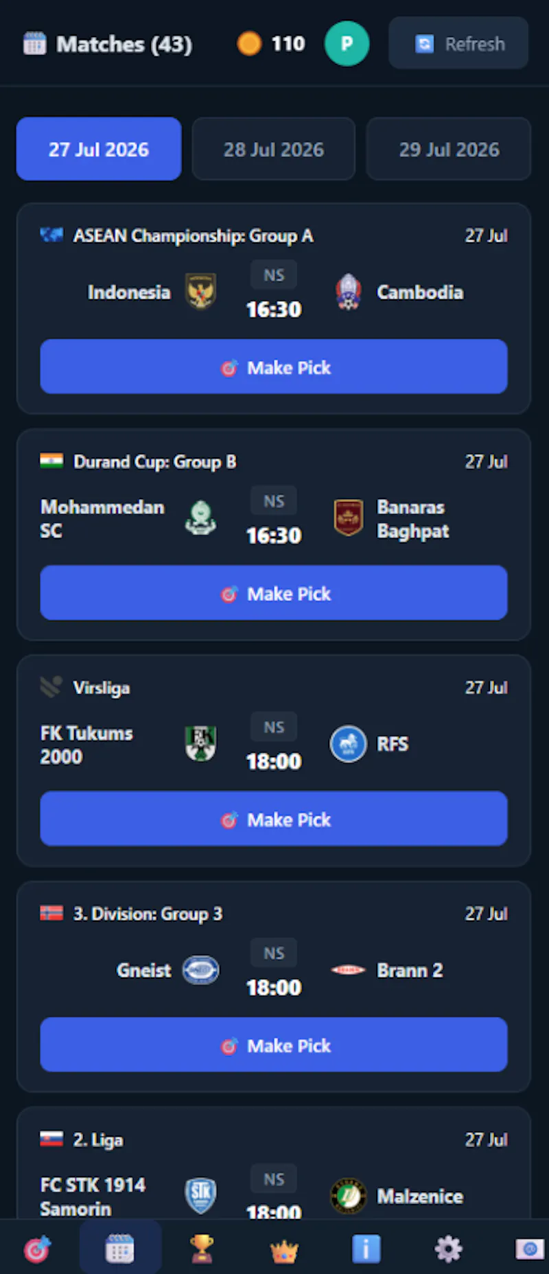 Football Streak Club screenshot 2