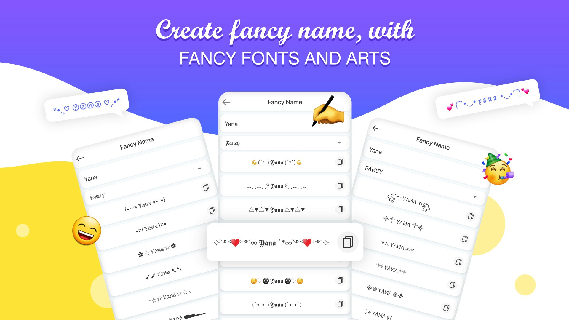 Fancy Fonts, Text and Nickname gallery image