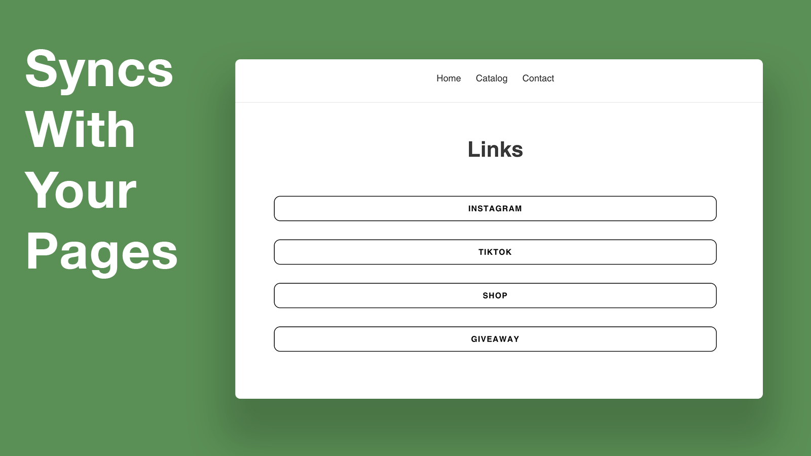 Shopify Link Trees gallery image
