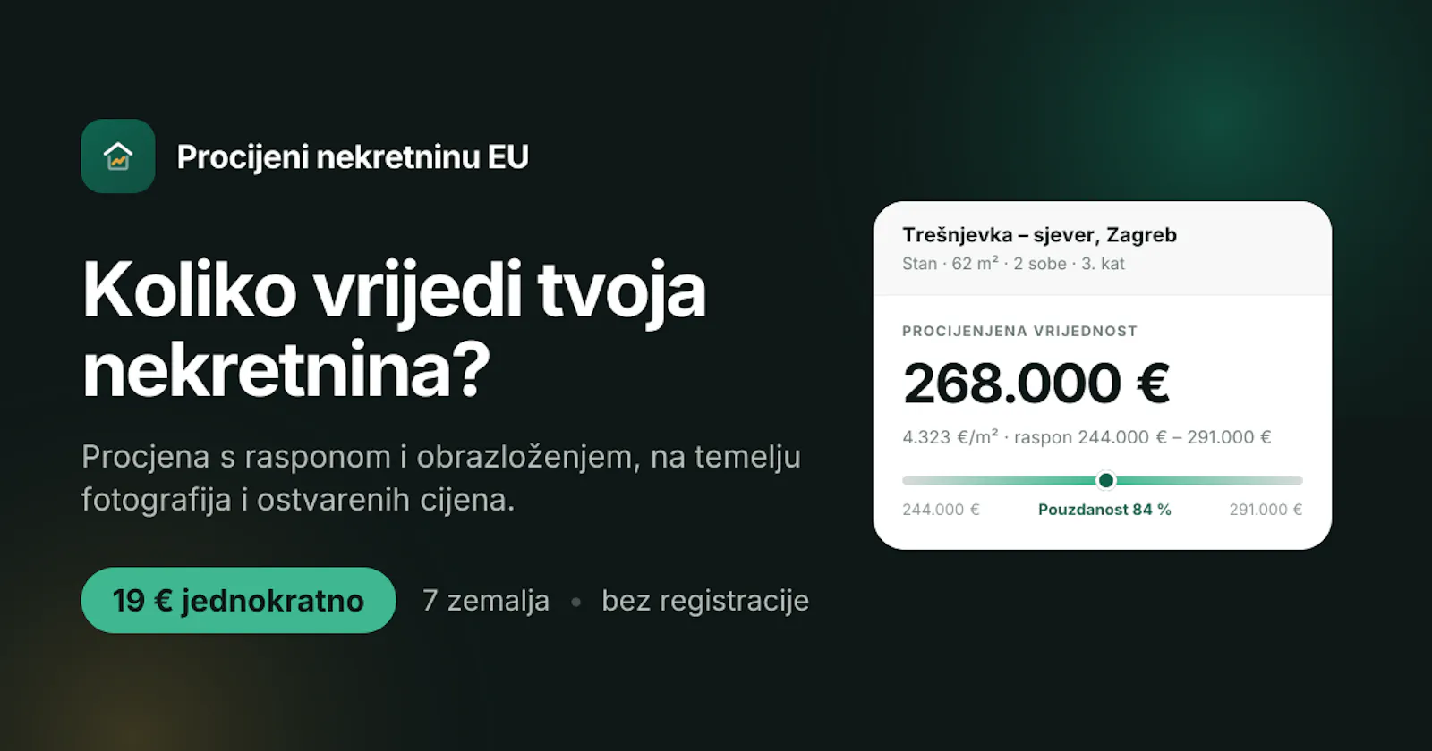 Procijeni nekretninu EU screenshot 1
