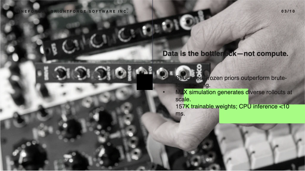 Kineforge AI/ML model for robotics screenshot 6