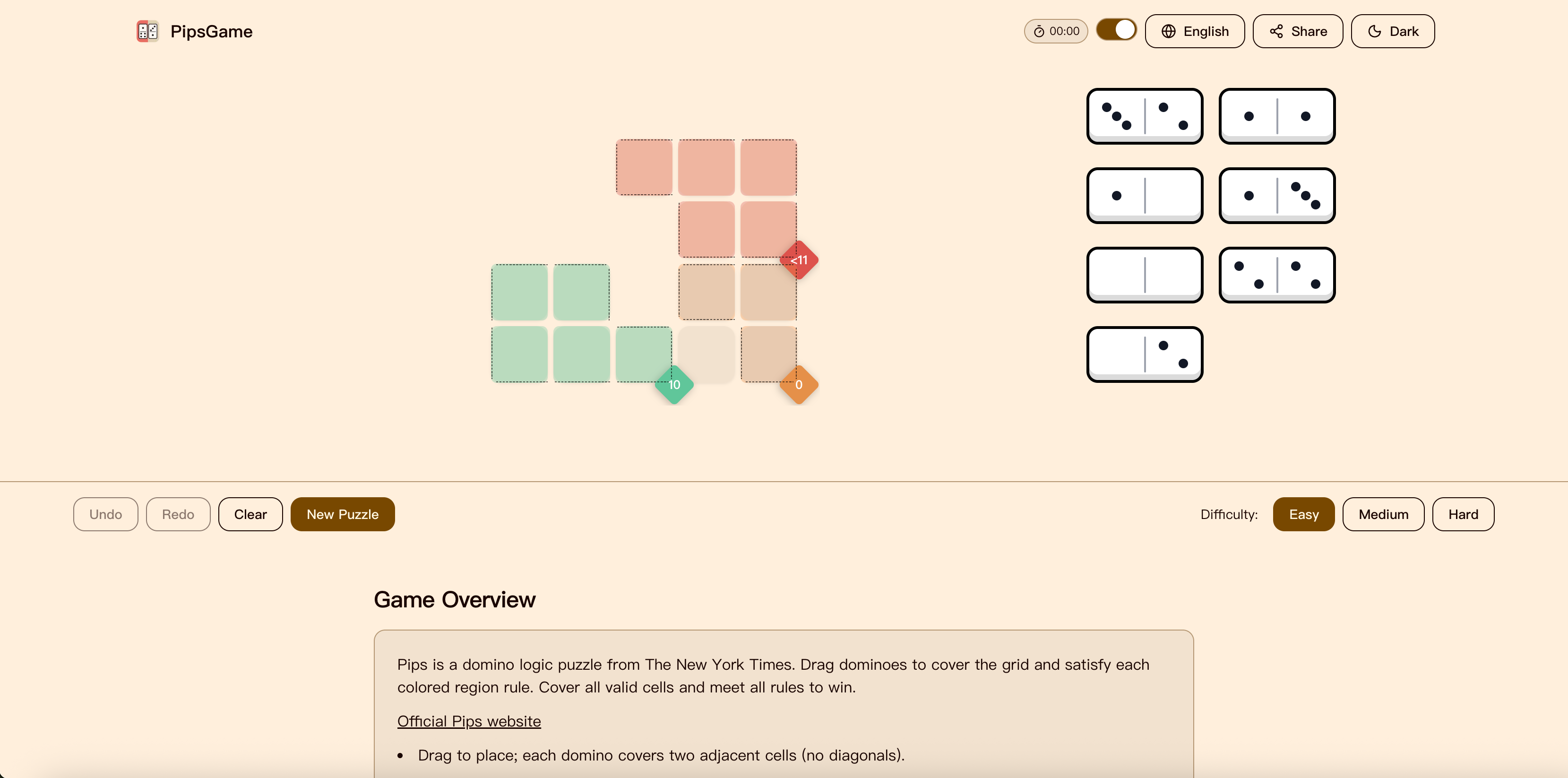 PipsGame gallery image