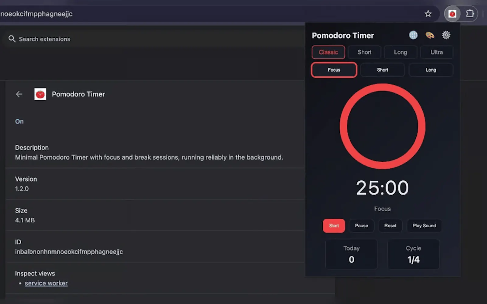 Pomodoro Timer screenshot 3