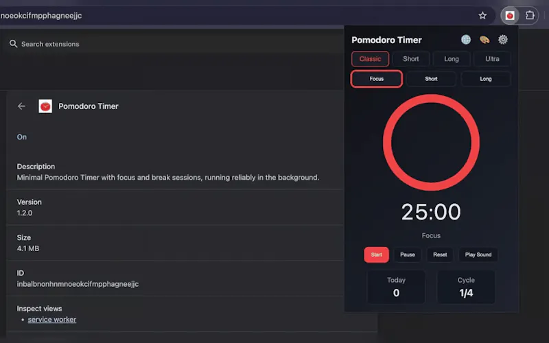 Pomodoro Timer screenshot 3