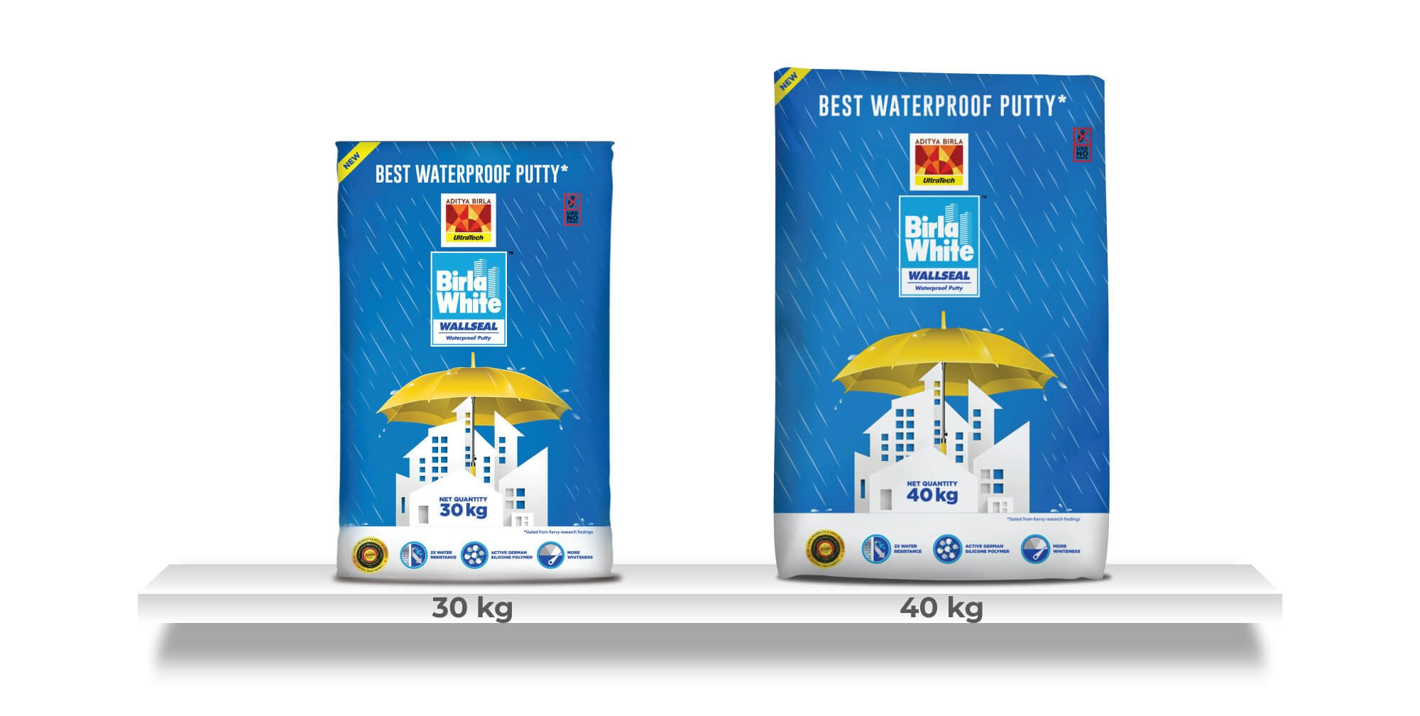 Birla White Wallseal Waterproof Putty