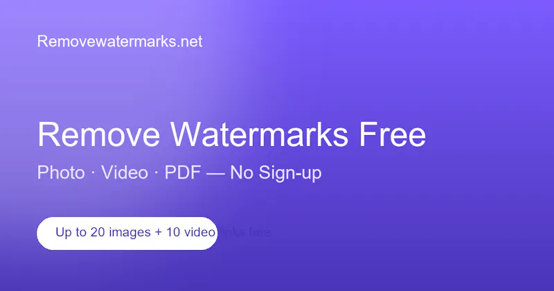 Removewatermarks.net screenshot 1