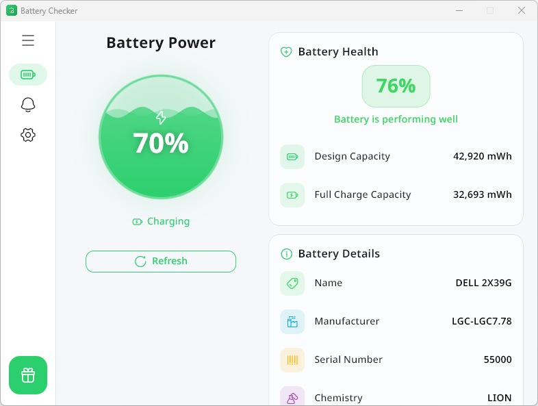 Battery Health Checker gallery image