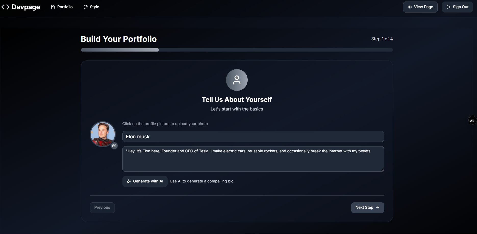 Devpage gallery image