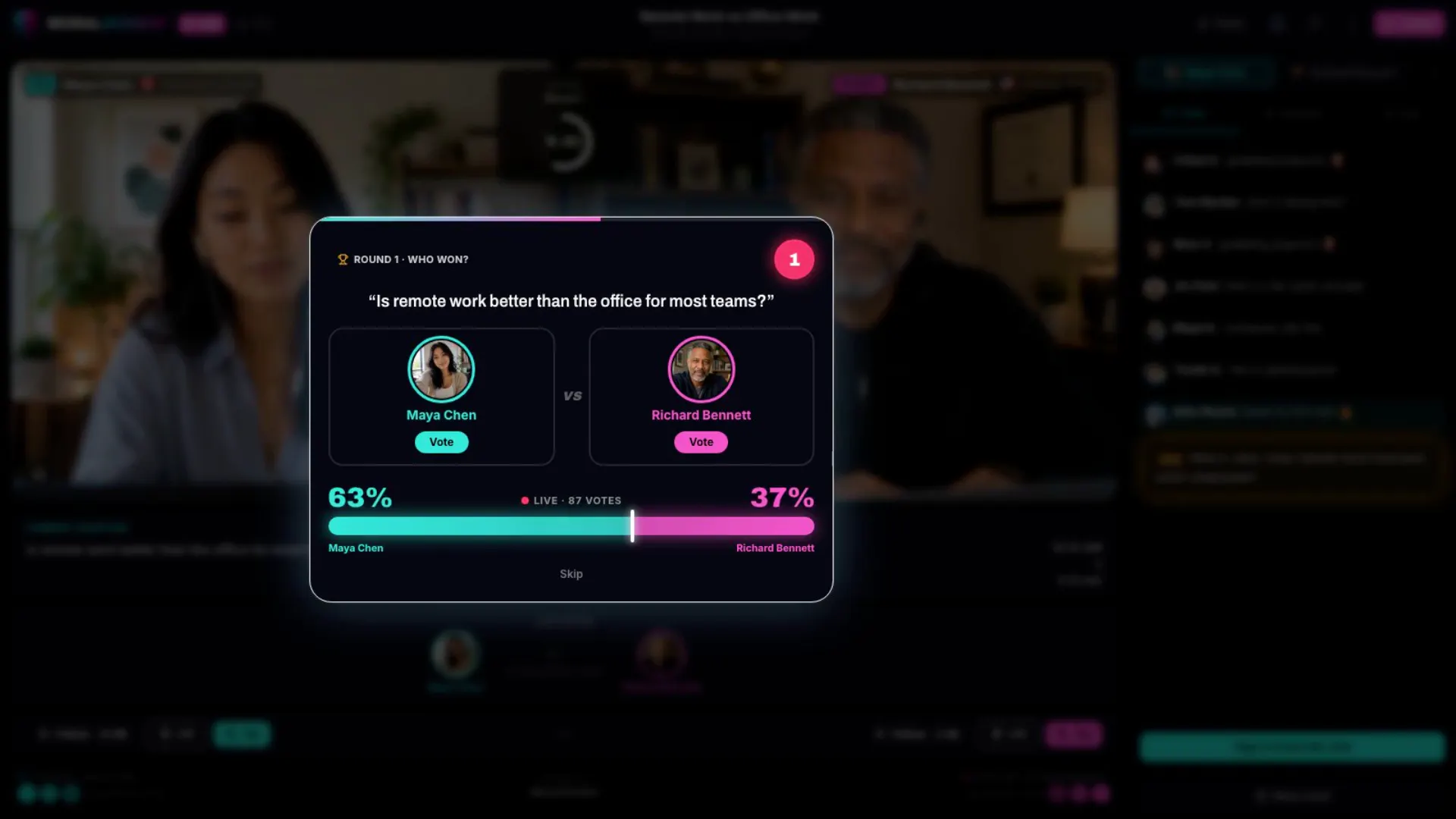 Swevo | Live Interactive Debates gallery image
