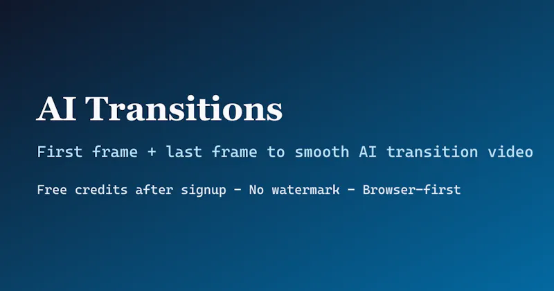 AI Transitions screenshot 1