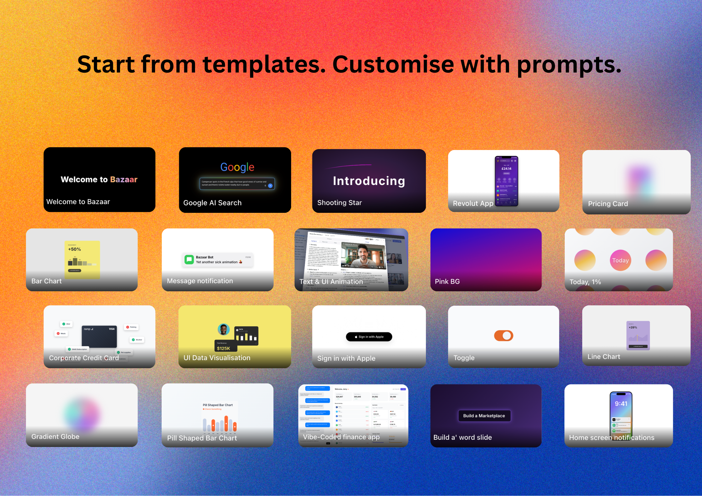 Bazaar V4 - Screenshot 4 showing product features and functionality