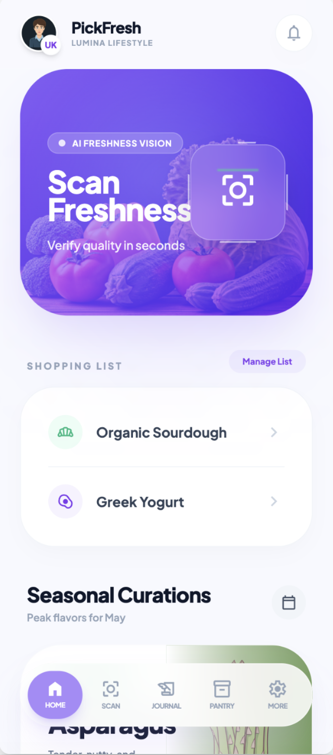 PickFresh App gallery image