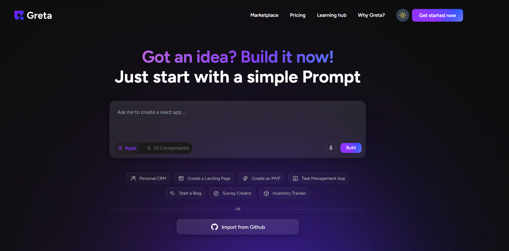 Greta - Product Hunt launch logo and brand identity