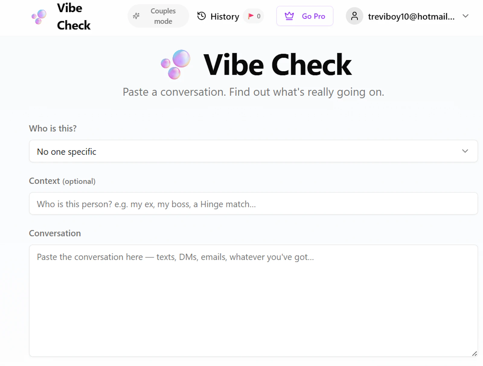 Vibe Check screenshot 2
