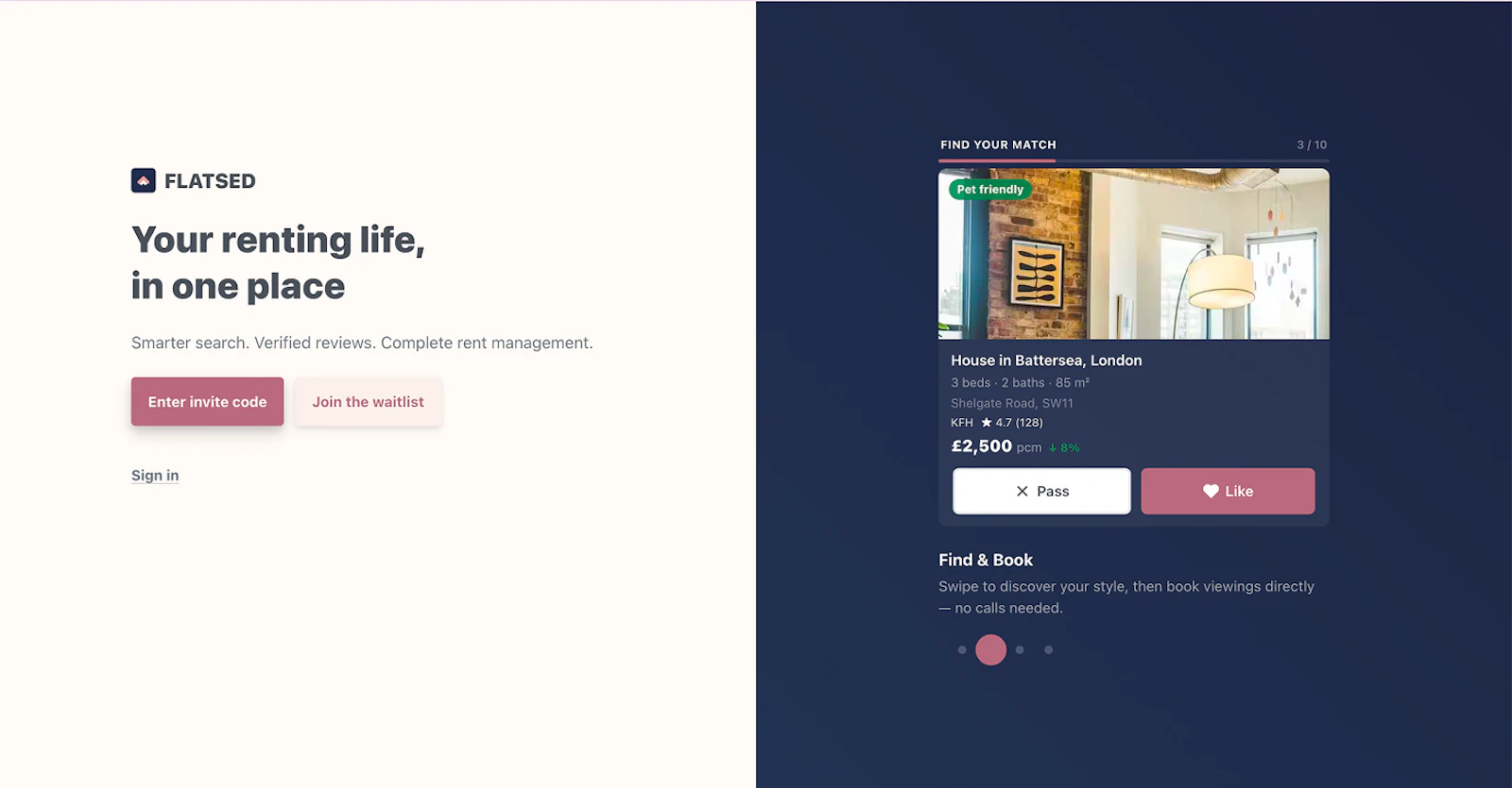 Flatsed screenshot 1
