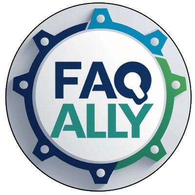 FAQ Ally - Main screenshot showing features and interface