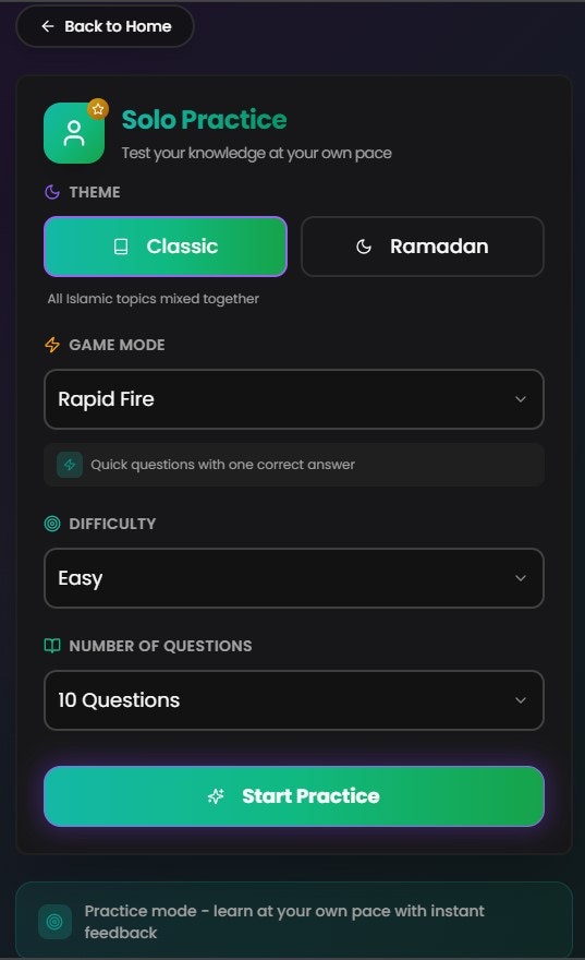 Halal Play - Screenshot 3 showing product features and functionality