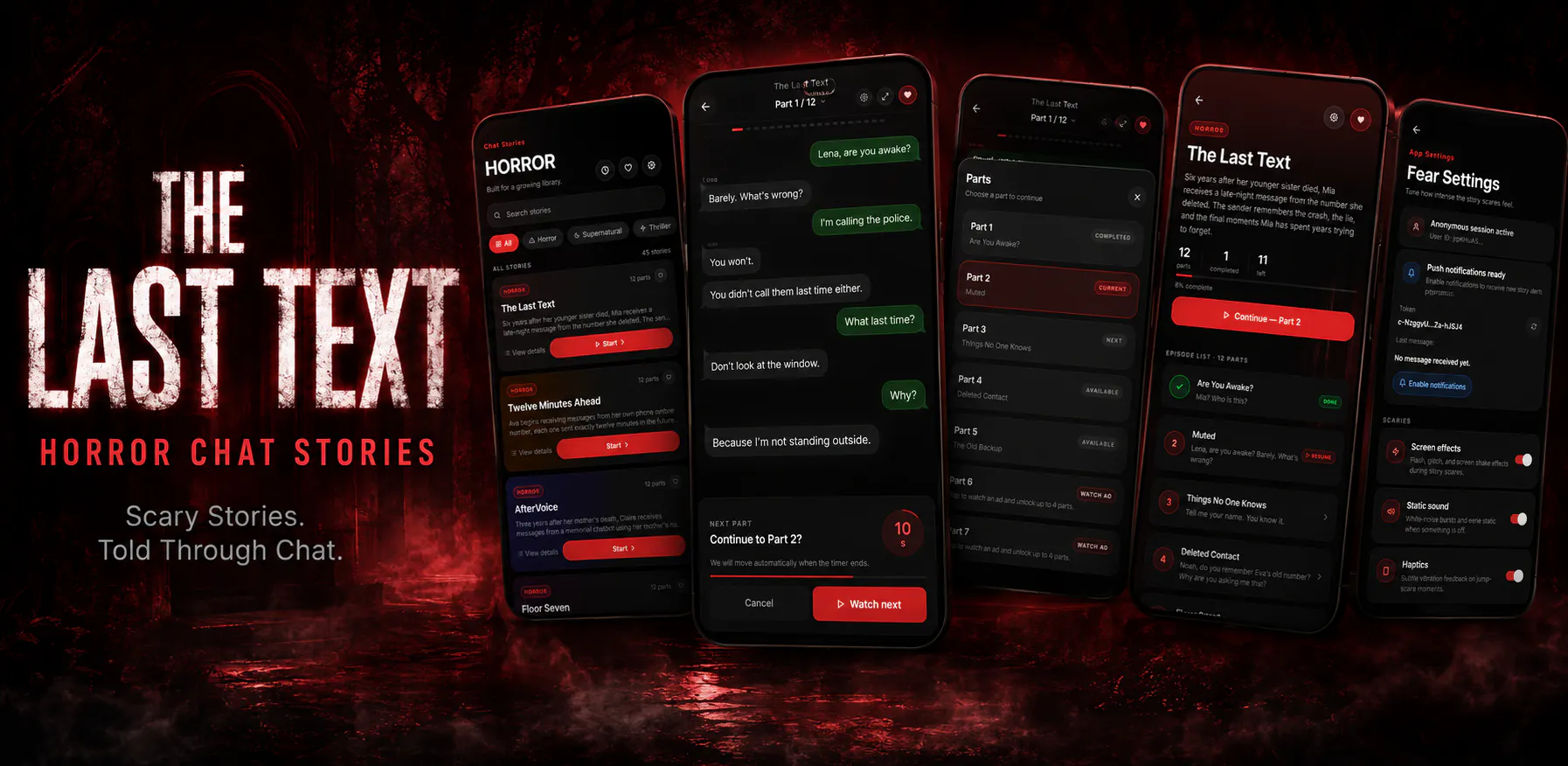 Horror Chat Stories screenshot