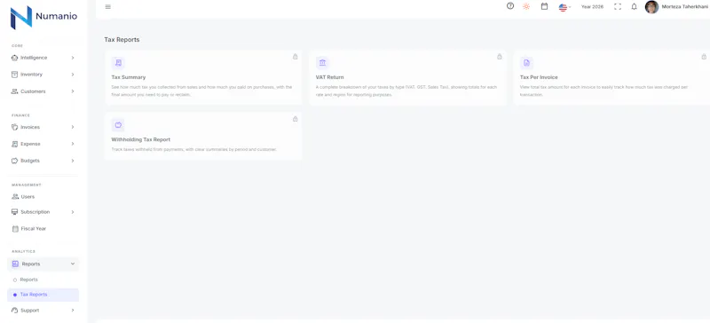 AI Accounting Software - Numanio screenshot 4