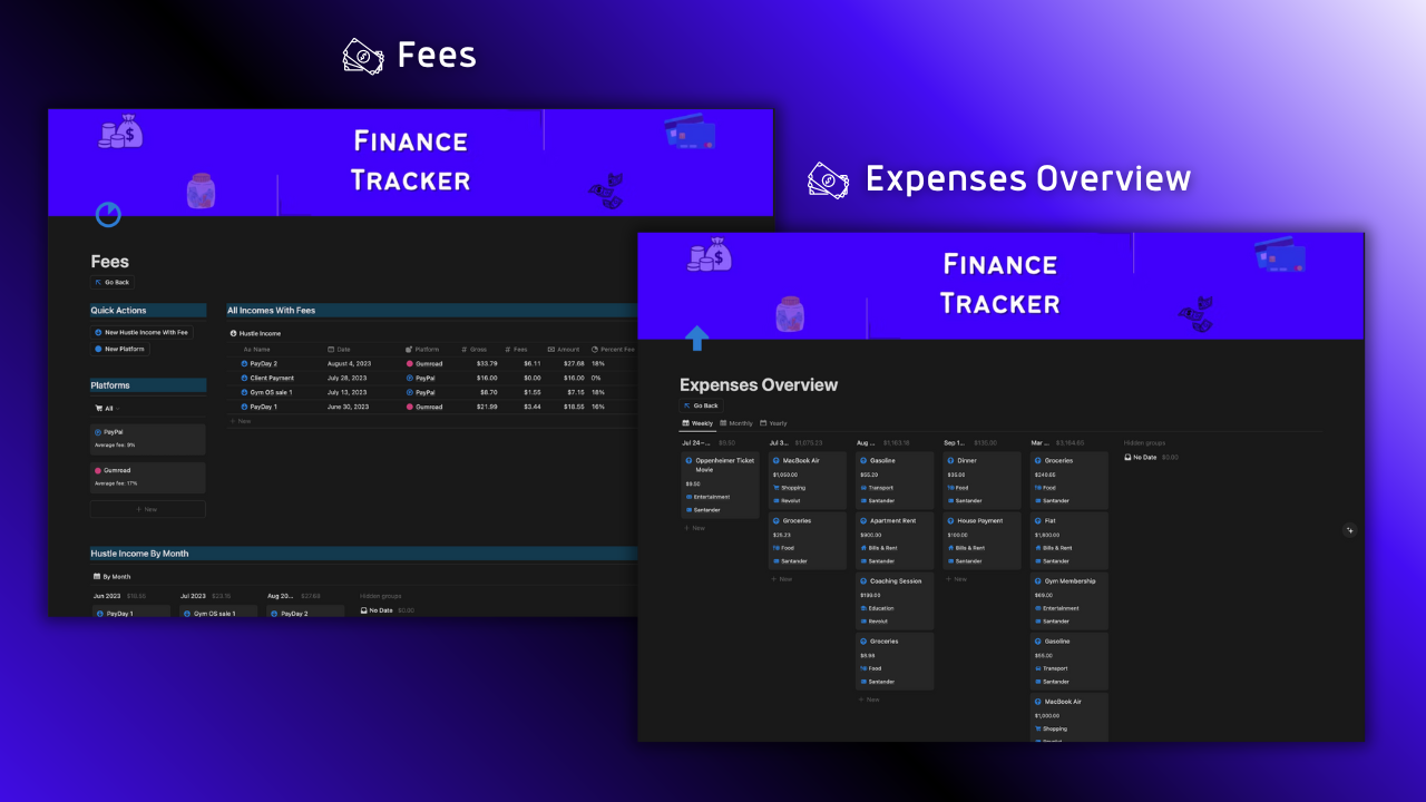 Finance Tracker gallery image