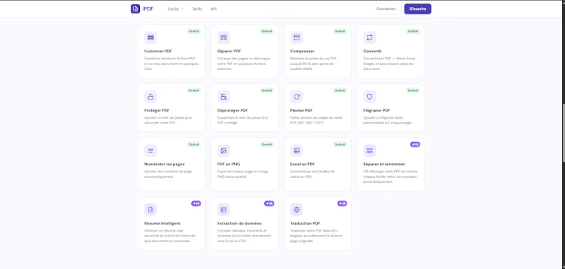 iPDF — Vos documents, pilotés par l'IA screenshot 2