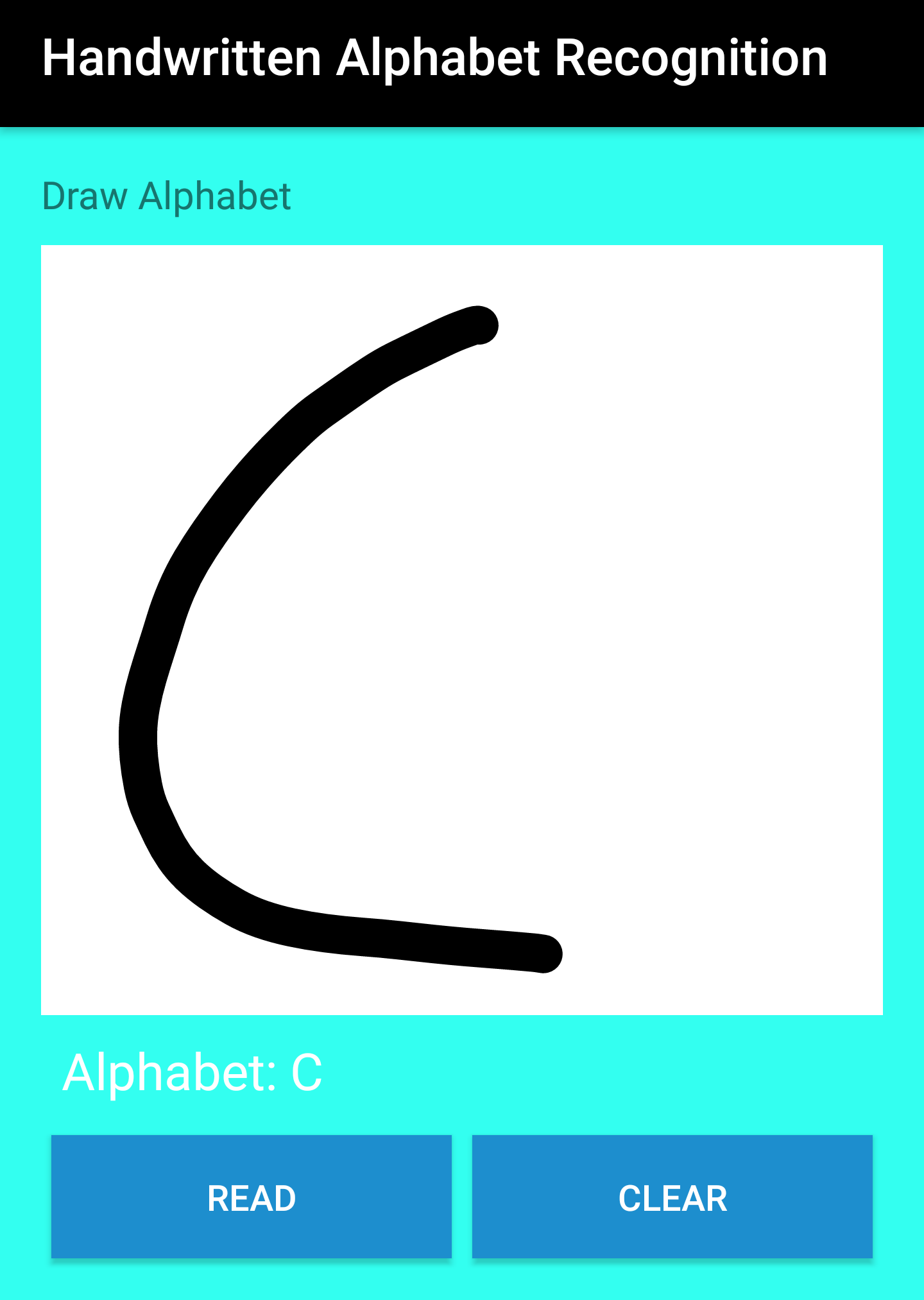 Handwritten Alphabet Recognition gallery image