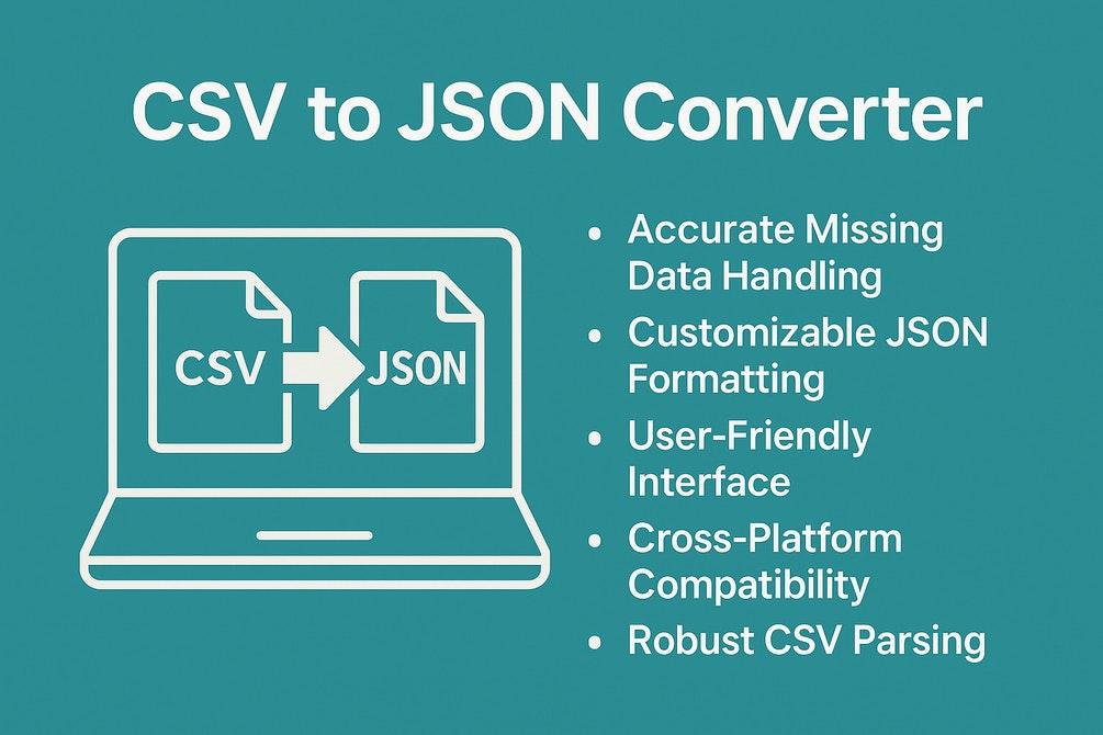 CSV to JSON Converte... logo