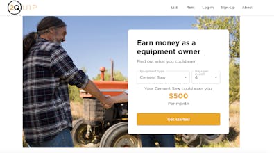 2Quip Equipment Sharing Marketplace gallery image