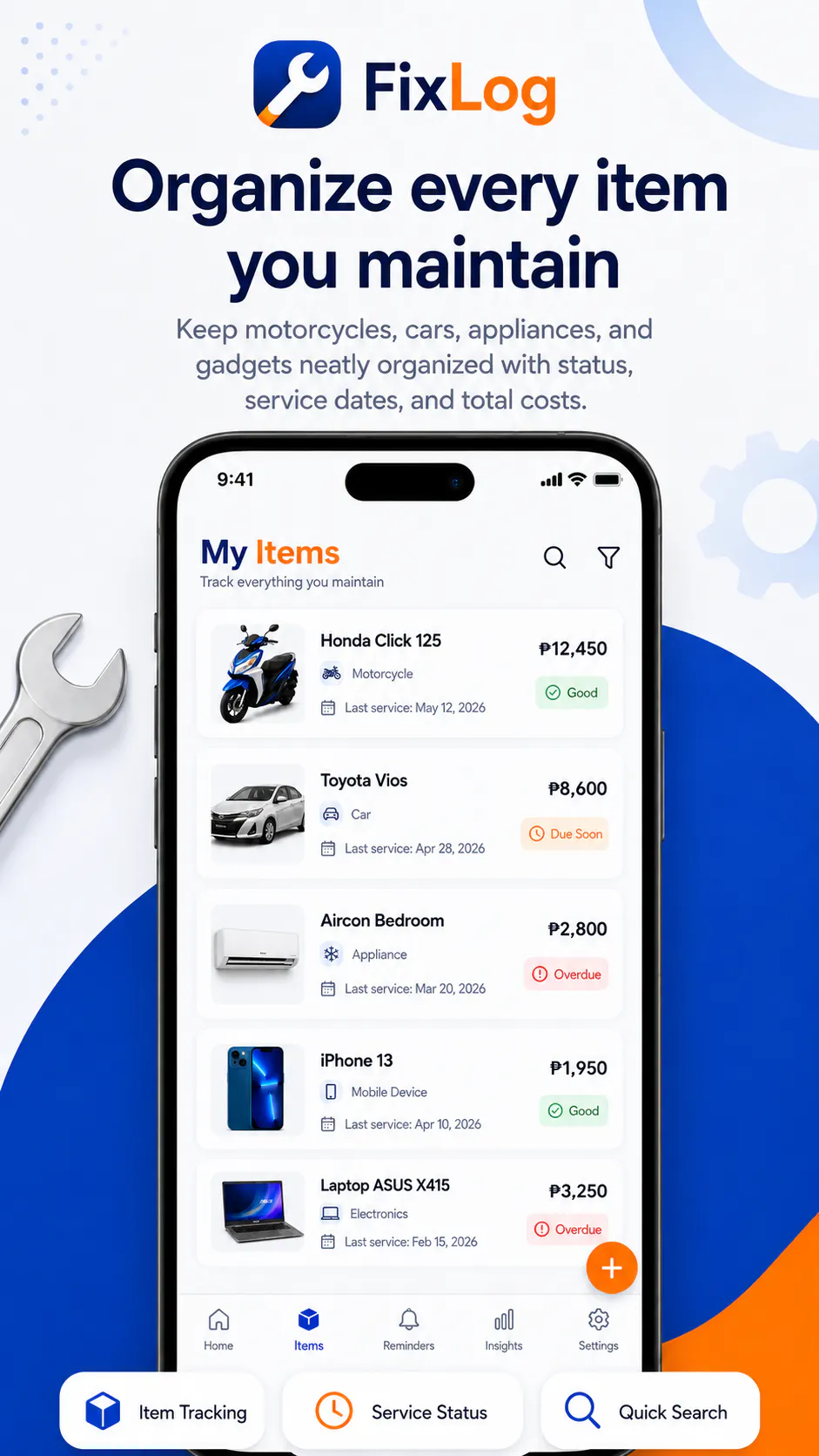 FixLog: Repair Tracker gallery image