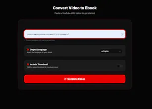 YouTube to eBook gallery image
