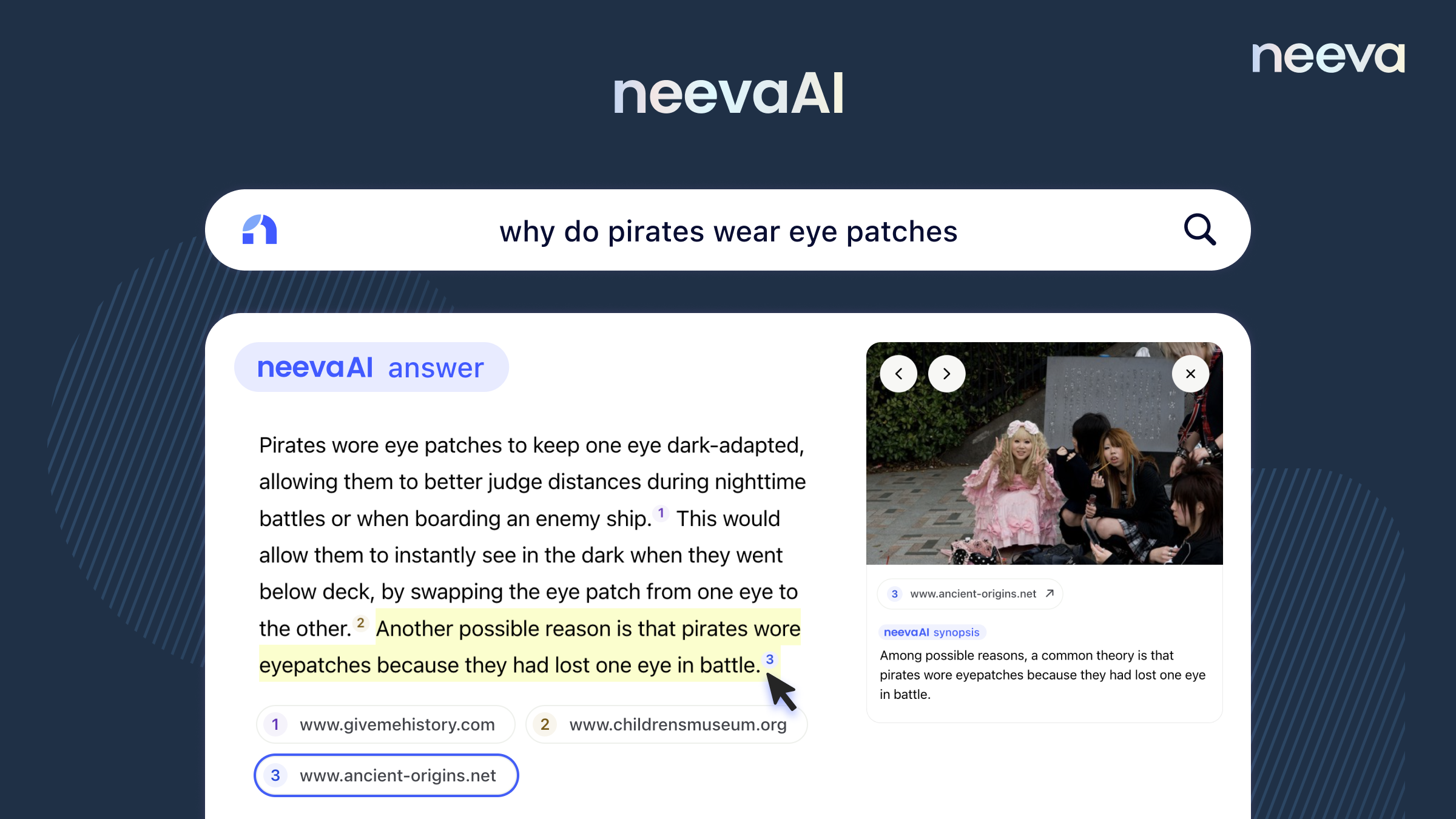 Найвай - Поиск питания AI, чтобы получить ответы, а не рекламу медиа 6