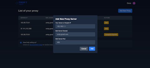 Proxy Mailer gallery image