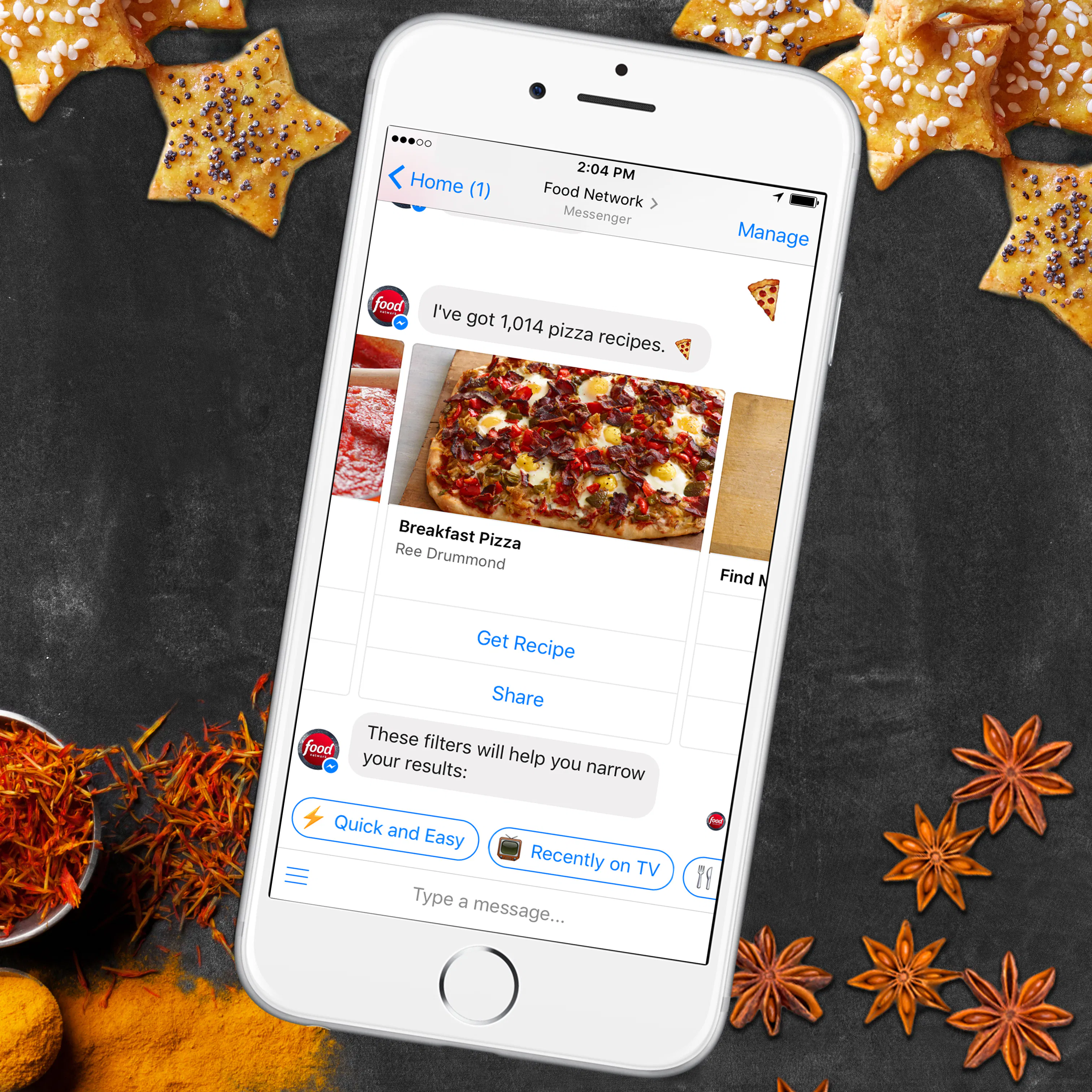 Food Network on Messenger