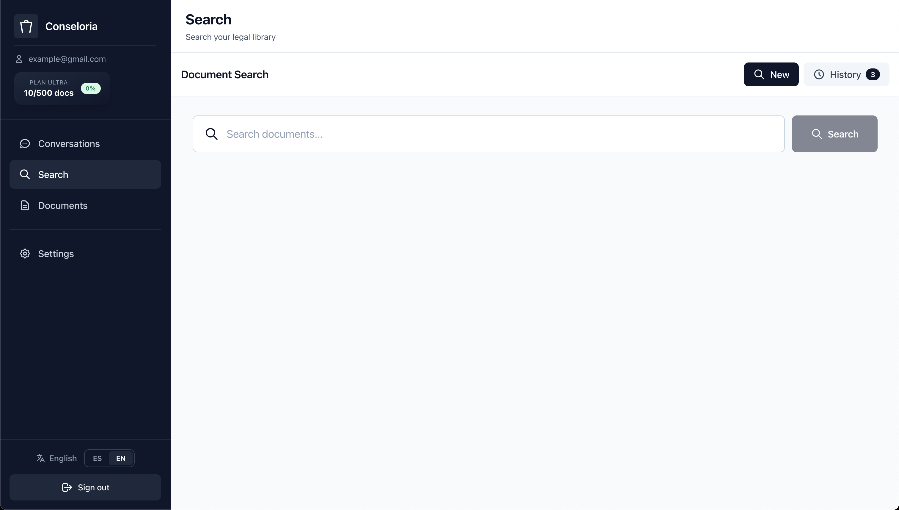 Conseloria - Screenshot 4 showing product features and functionality
