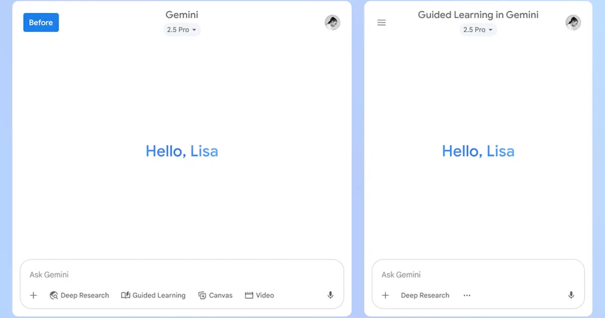 Guided Learning in Gemini