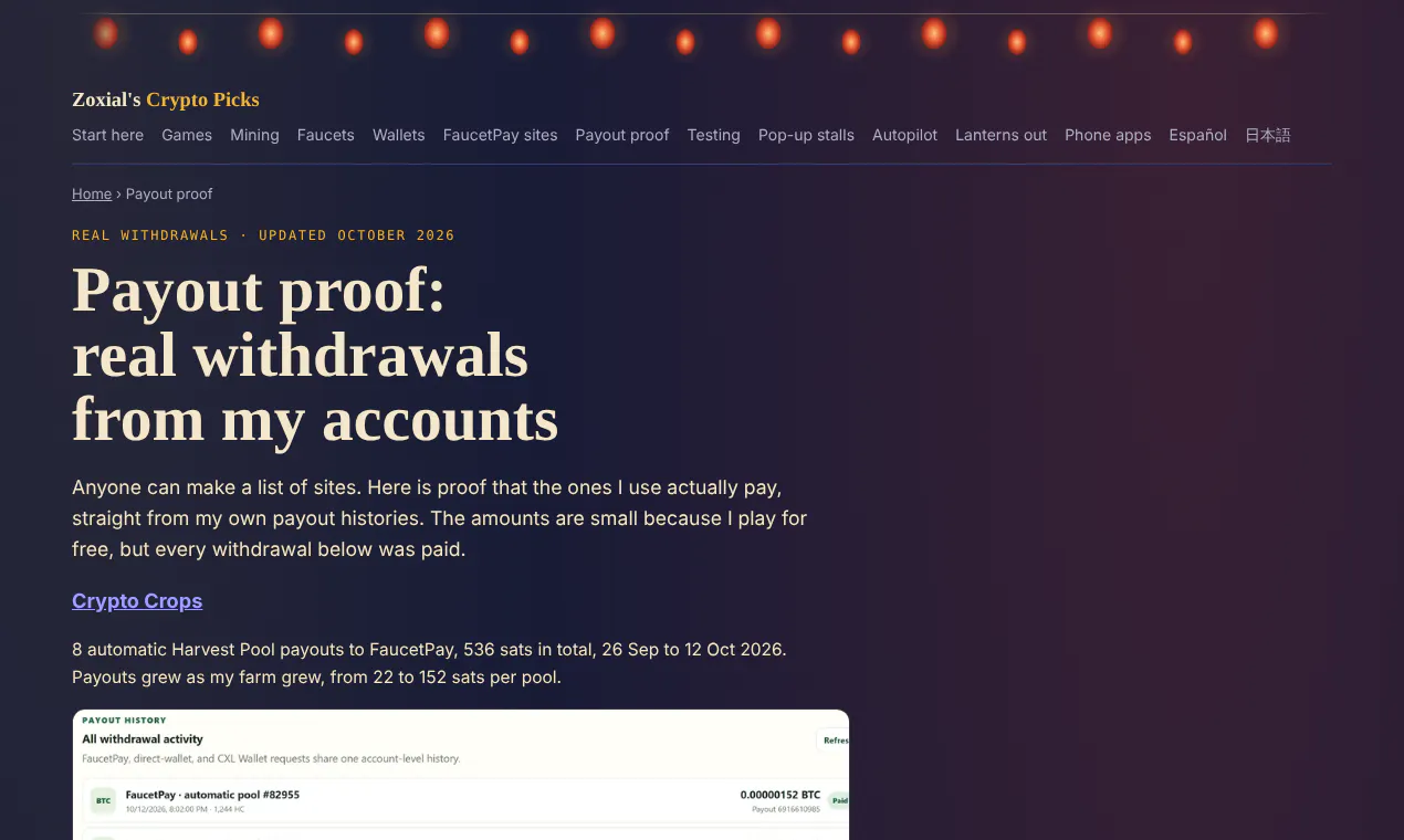 Zoxial's Crypto Picks gallery image
