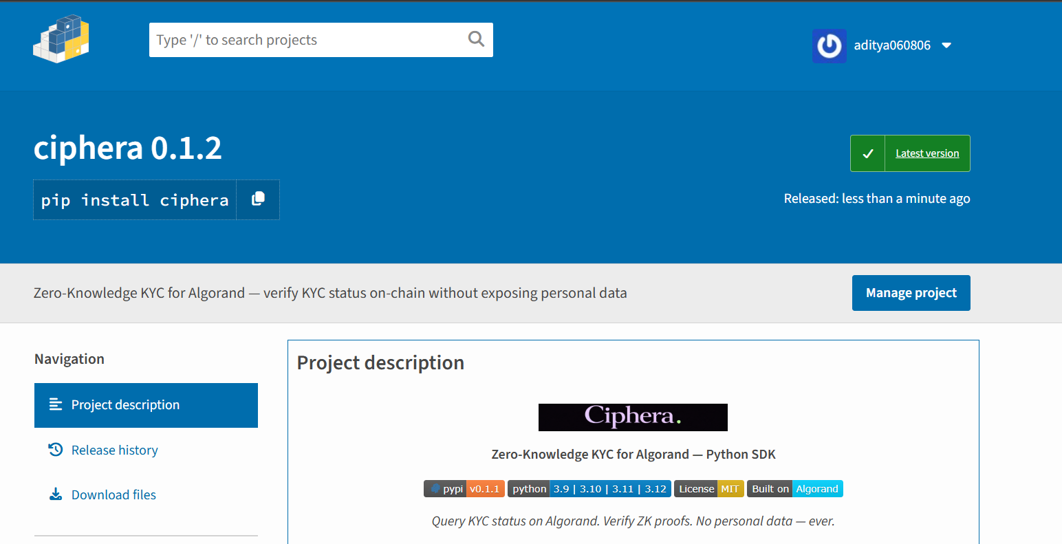 Ciphera gallery image