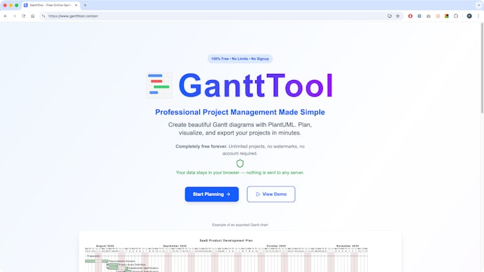 GanttTool产品图
