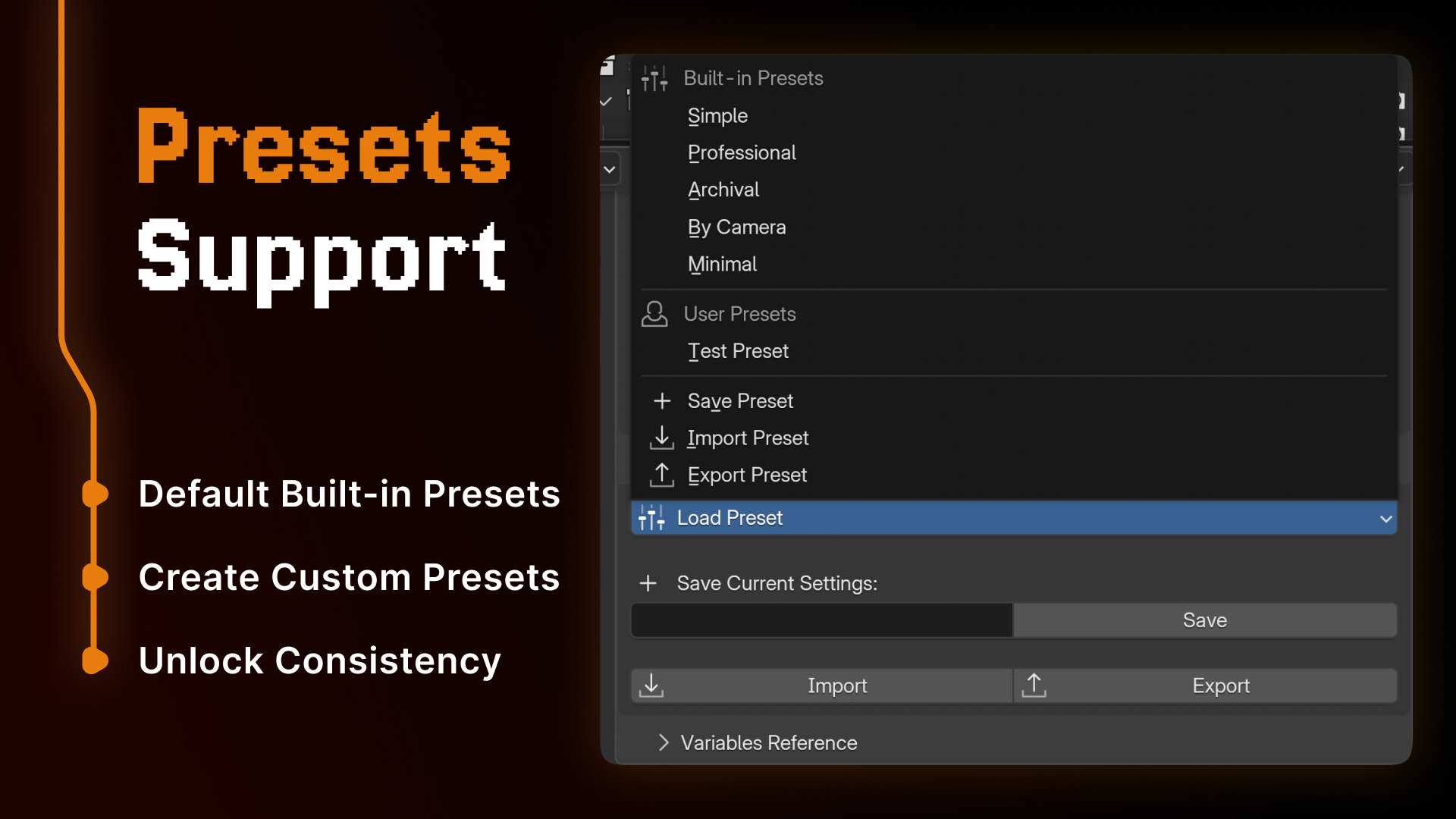 RenderNames - Screenshot 2 showing product features and functionality