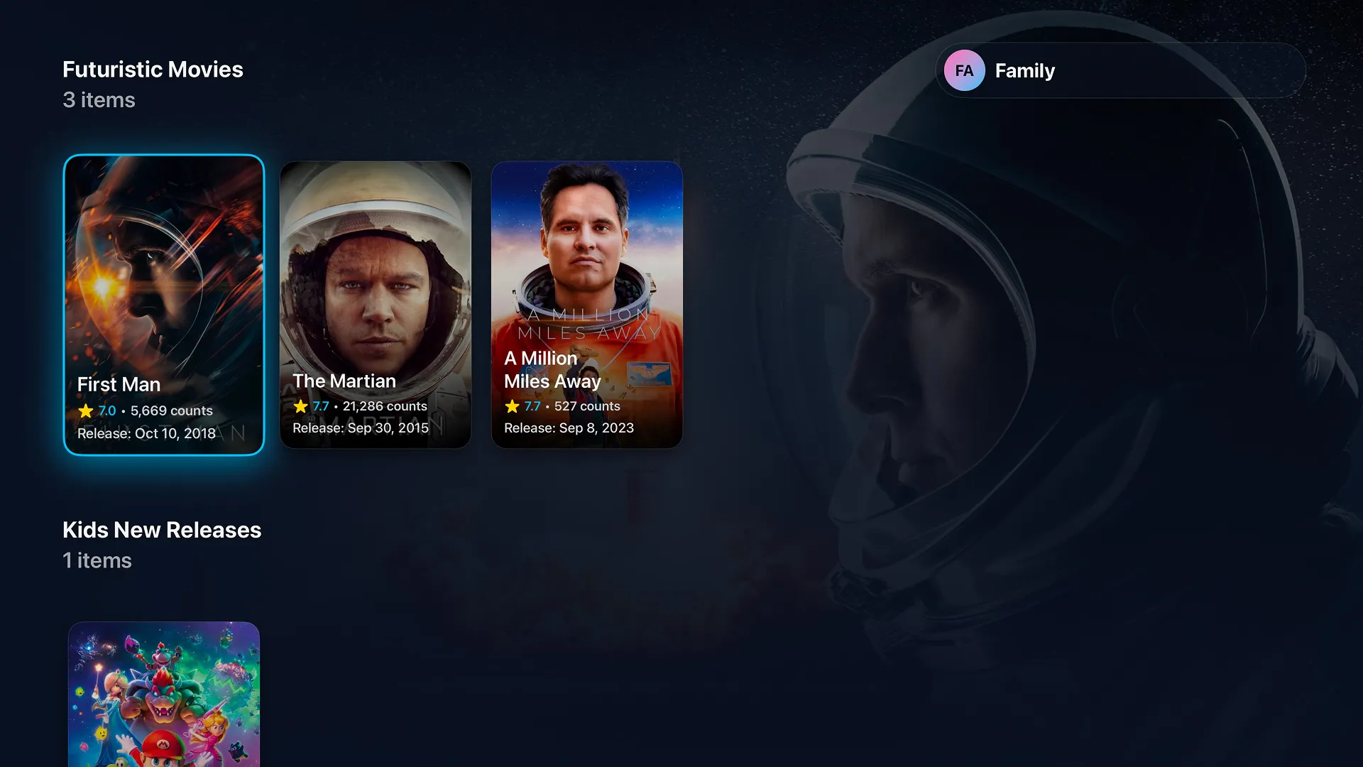 Memovee - Apple TV Dashboard gallery image
