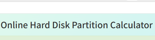 Online Hard Disk Par... logo
