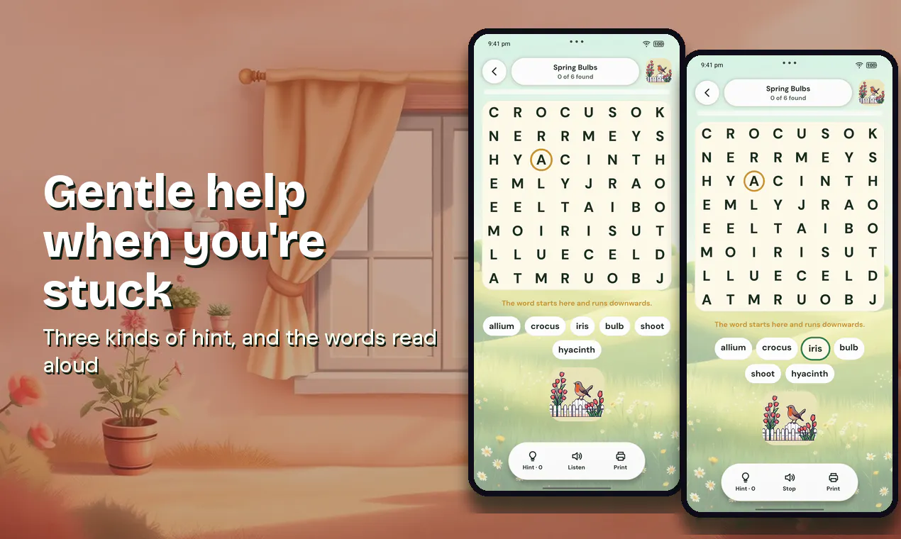 Leafy Word Search: Big Print gallery image