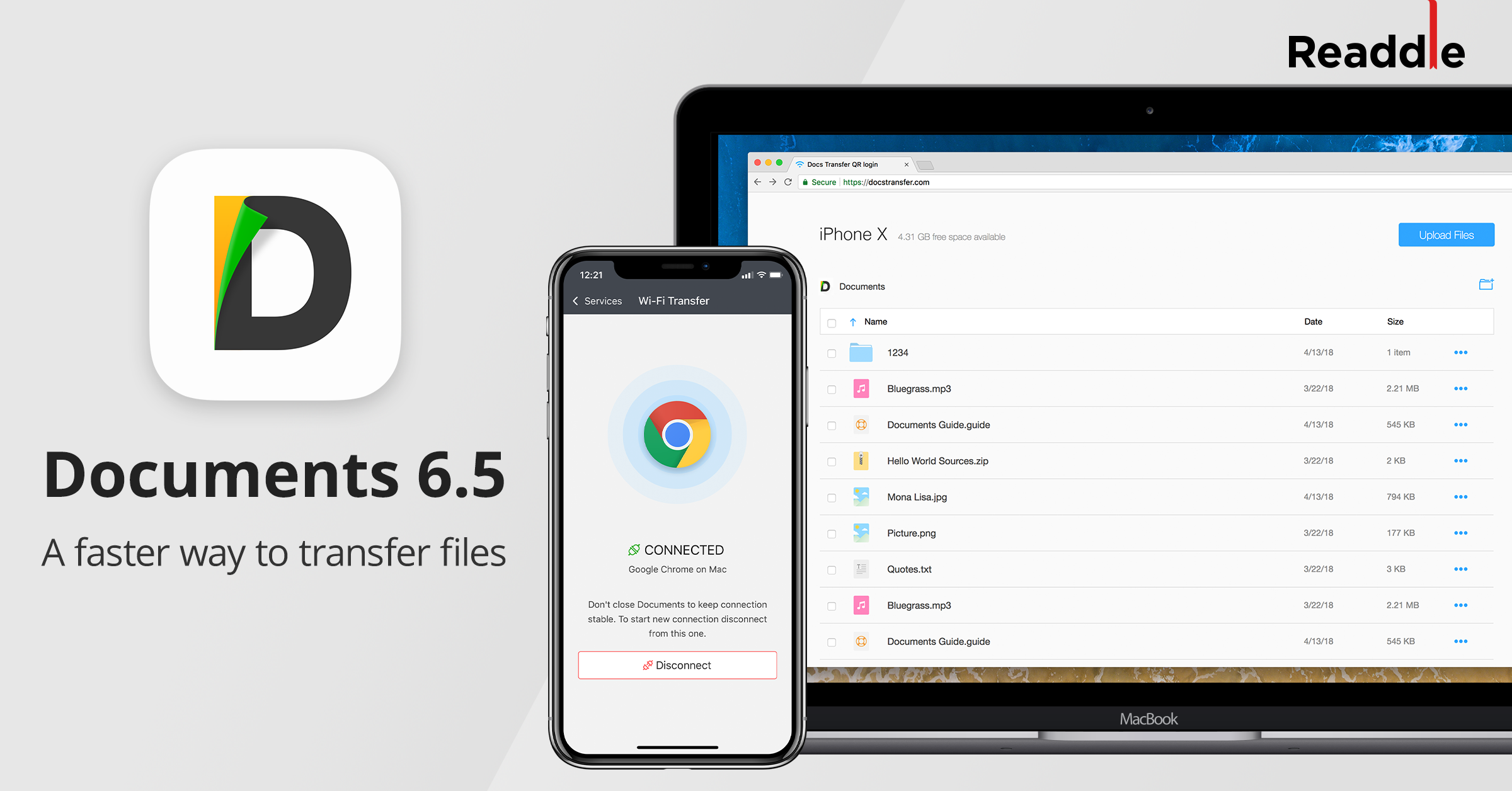 Documents with WiFi Transfer gallery image