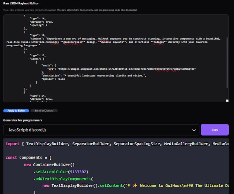 OwlHook screenshot 2