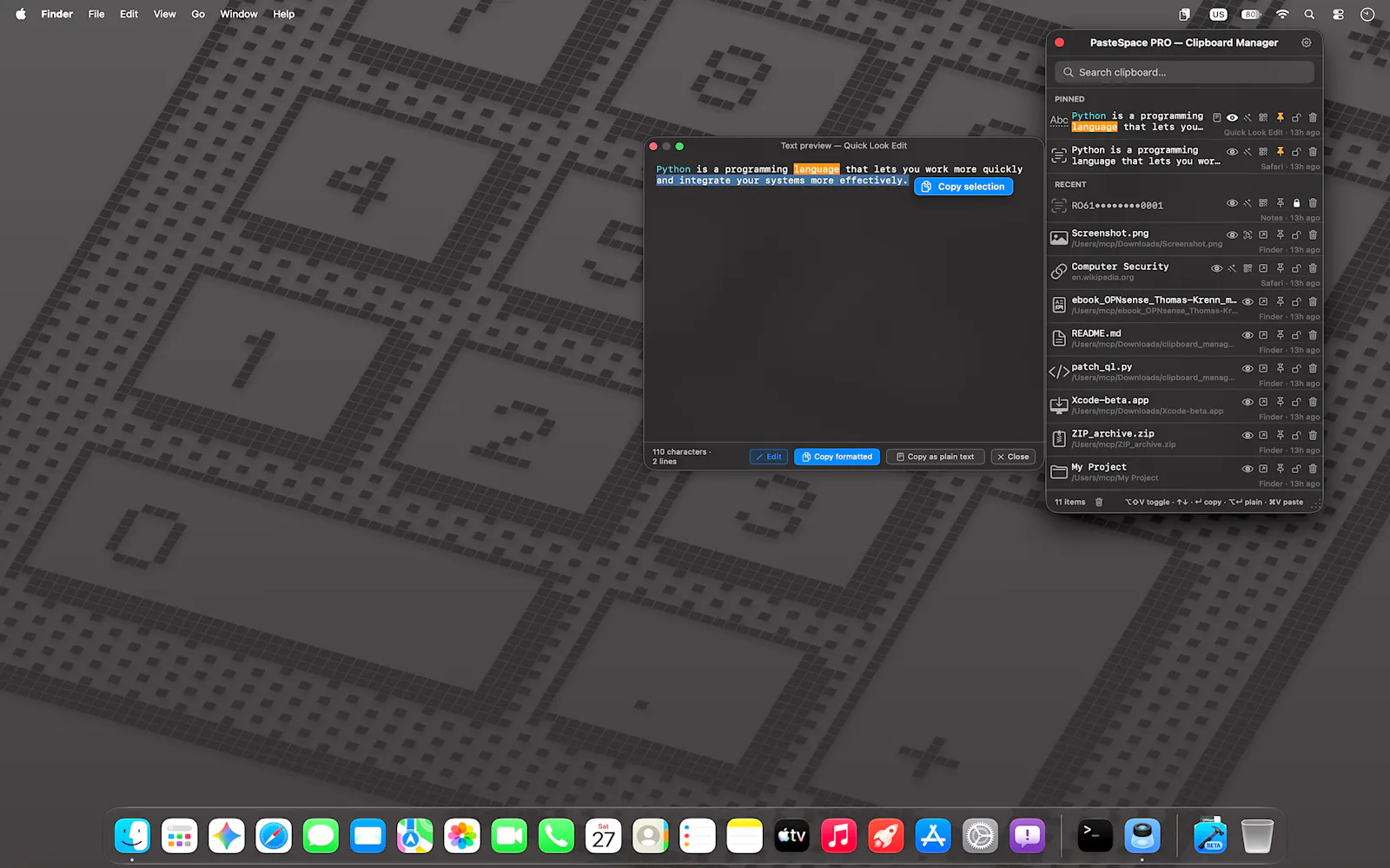 PasteSpace 2.0 screenshot 2