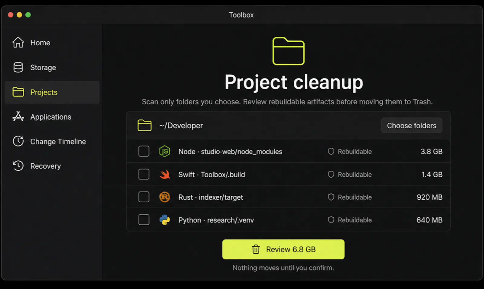 Toolbox screenshot 2