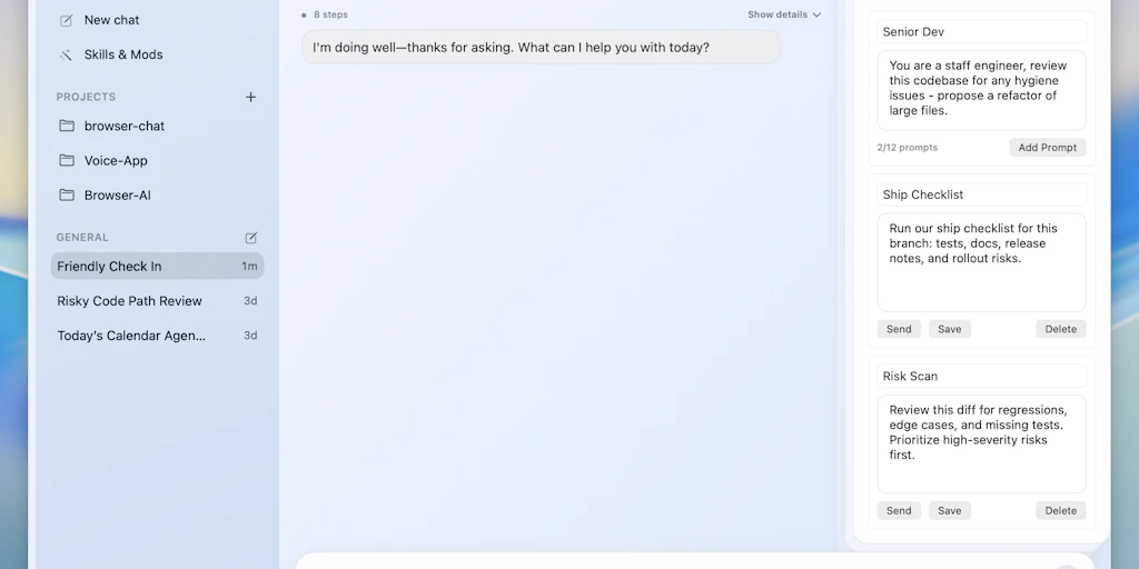 Codex Chat: An open-source macOS client for Codex | Product Hunt