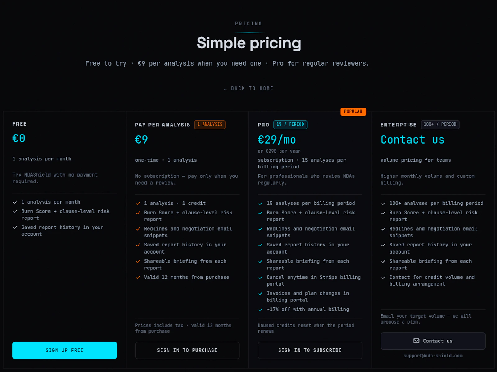 NDAshield: AI NDA Risk Analysis screenshot 5
